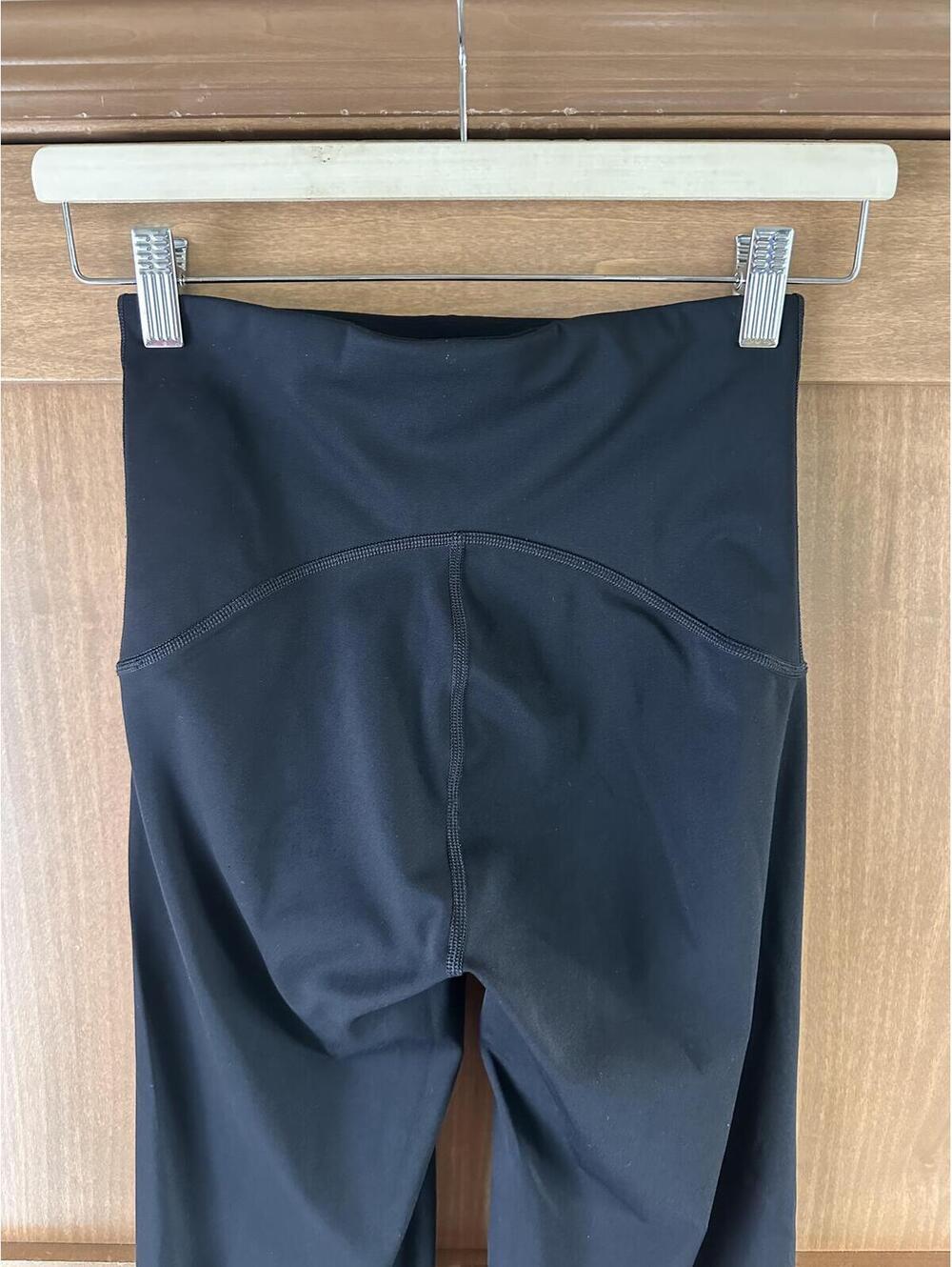 SPANX SPANXshape Booty Boost Flare Pants Yoga Leggings Black Women Small 50243R - Picture 5 of 15